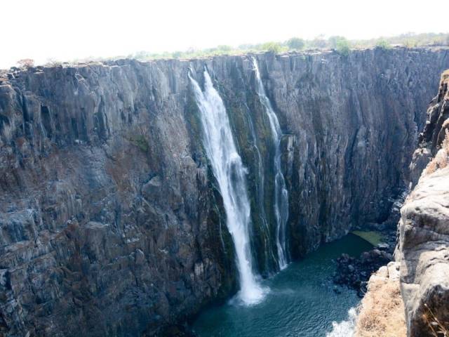 Cataratas Victoria desde Zambia