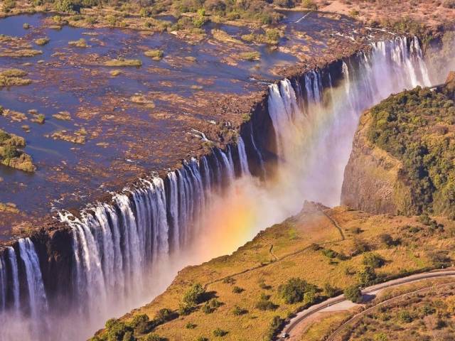 Cataratas Victoria desde Zambia